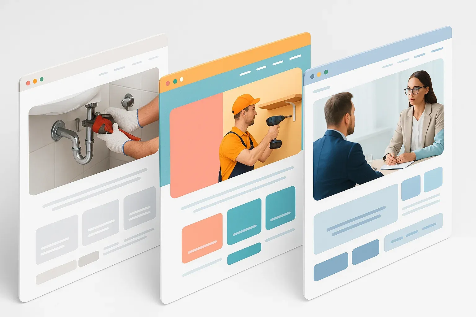 Сайт сферы услуг